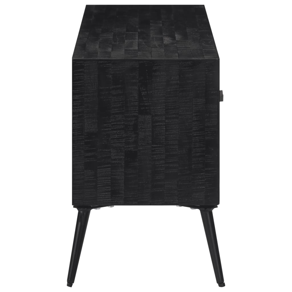 TV-taso 112x31x45 cm kierrätetty täystiikki