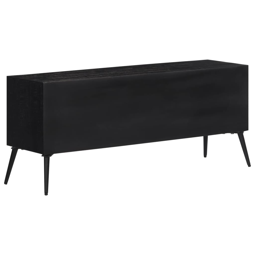 TV-taso 112x31x45 cm kierrätetty täystiikki