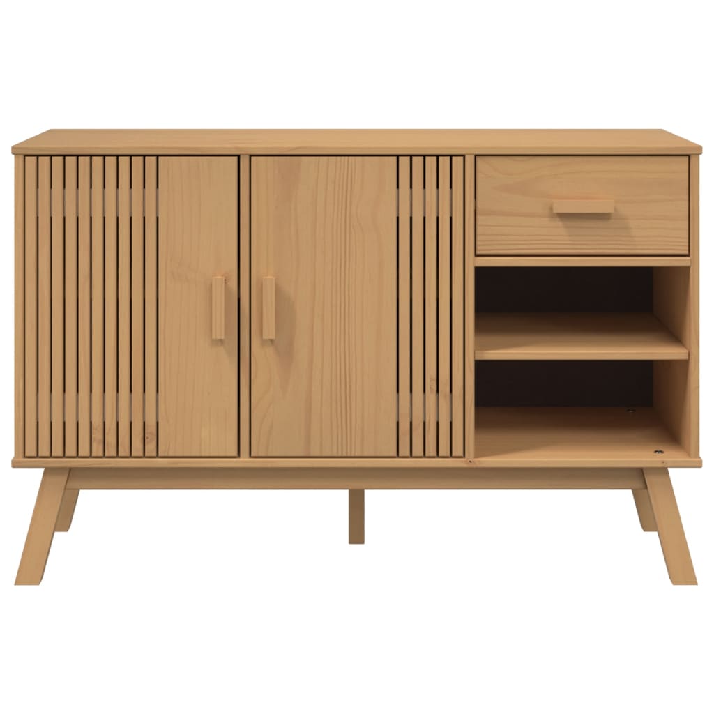 Senkki OLDEN ruskea 114x43x73,5 cm täysi mänty