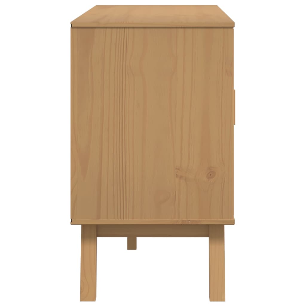 Senkki OLDEN ruskea 114x43x73,5 cm täysi mänty