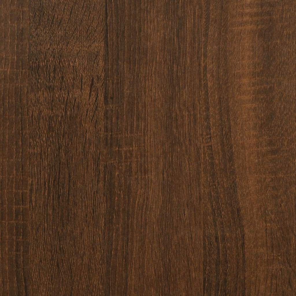Sohvapöytä ruskea tammi 101x49x39,5 cm tekninen puu