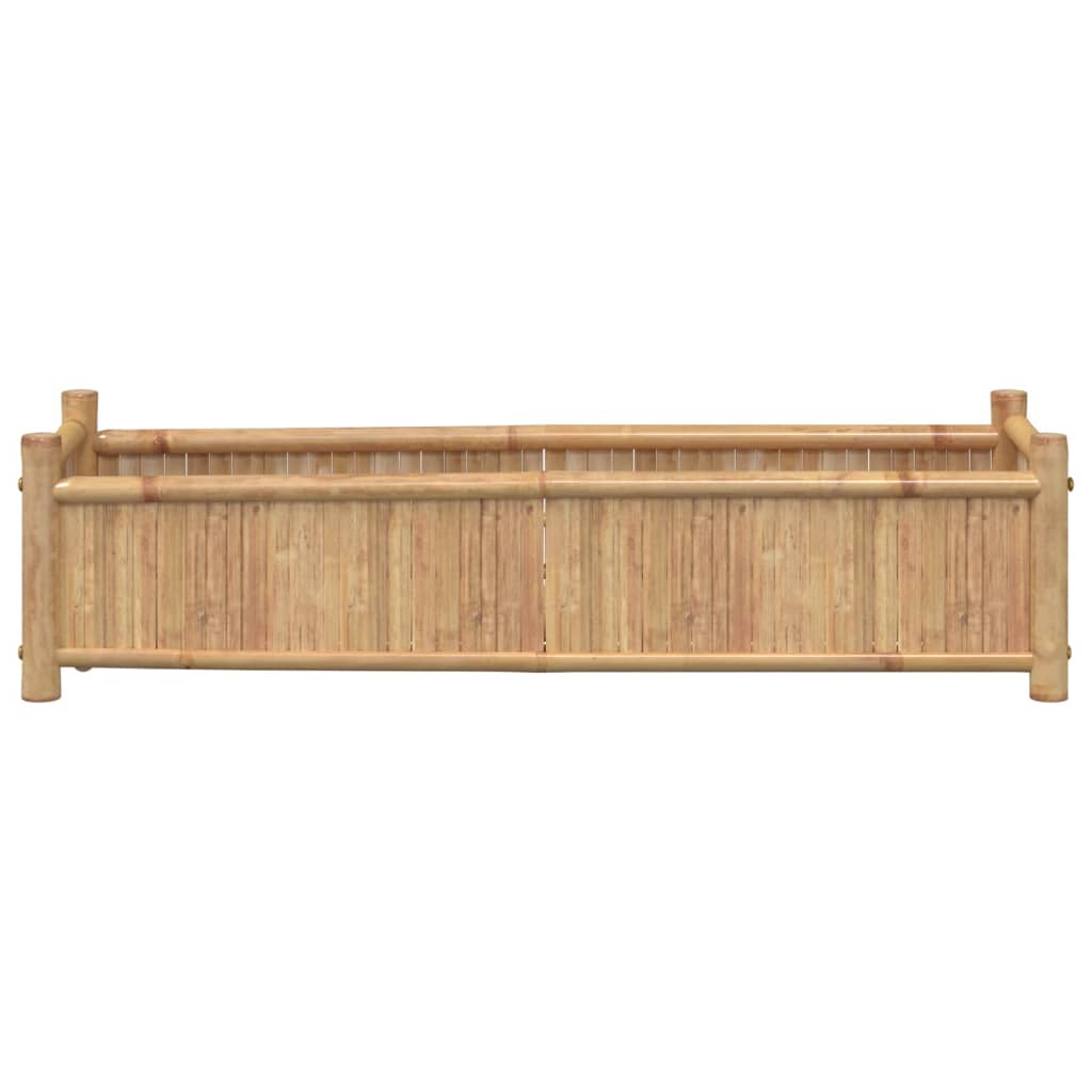 Kukkalaatikko 100x30x25 cm bambu