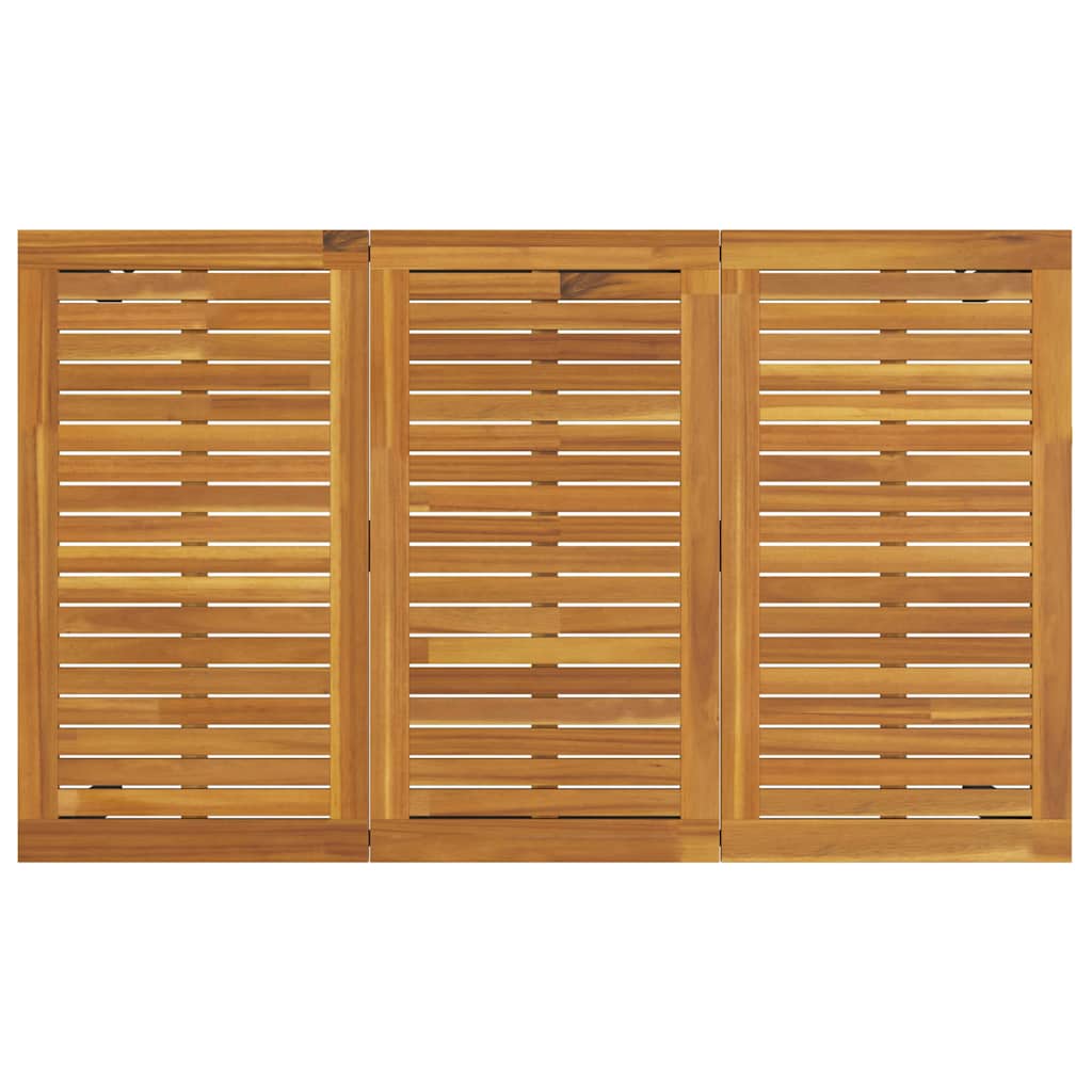 Piharuokailu setti 5 pcs Harmaa Tiheä akasiapuu