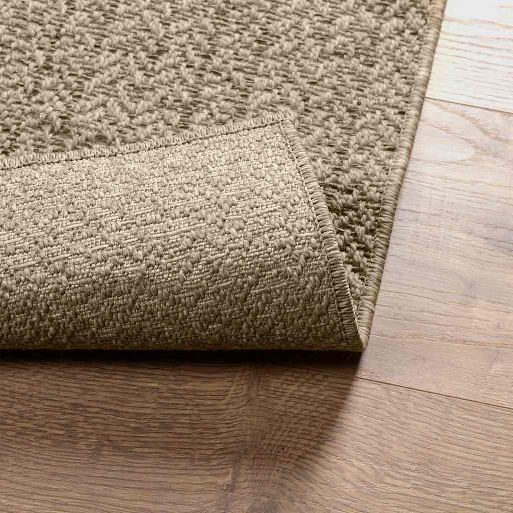 Matto ZIZUR beige 80x200 cm juuttityyli sisä- ja ulkokäyttöön