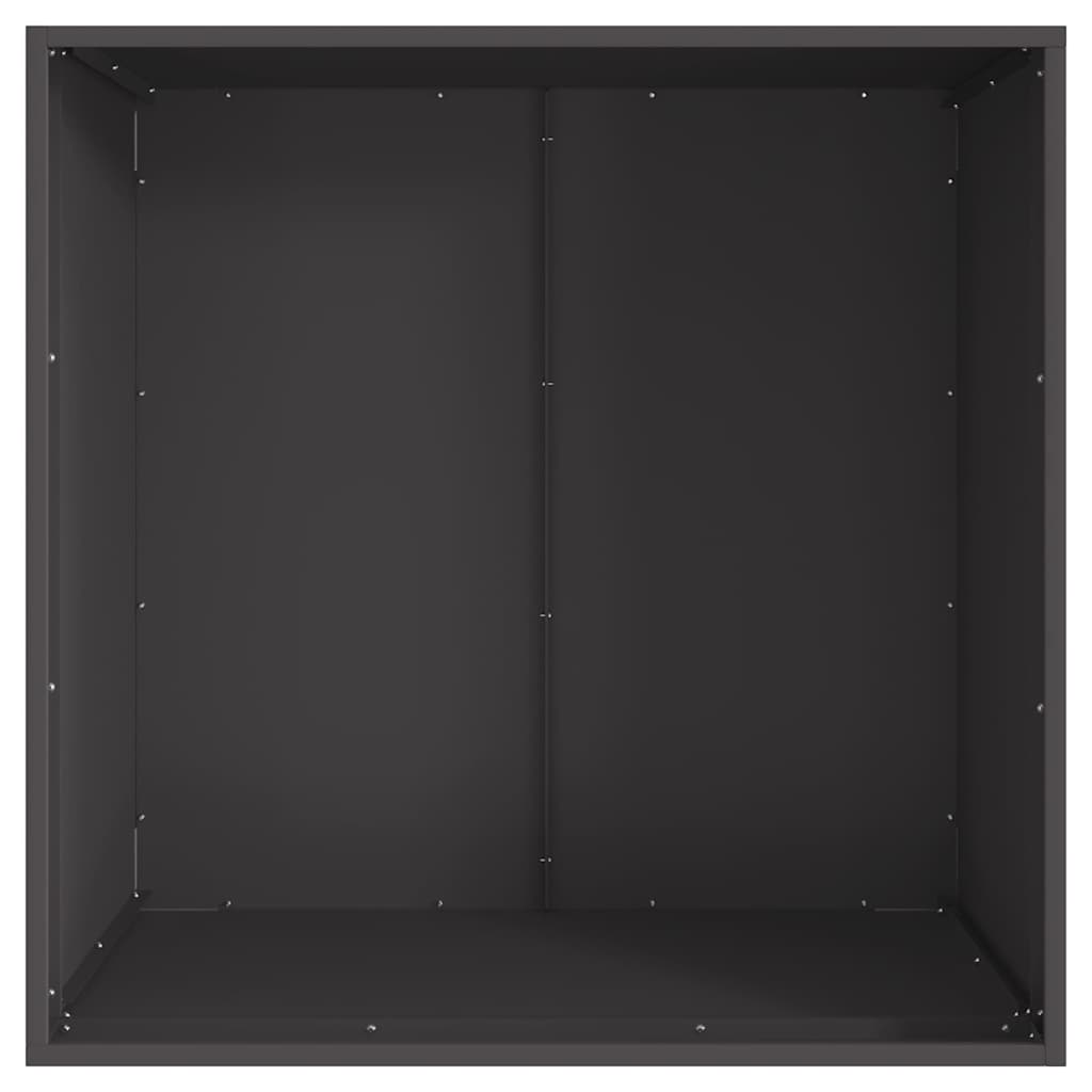 Tulisija Musta 80 x 80 x 43 cm Teräs