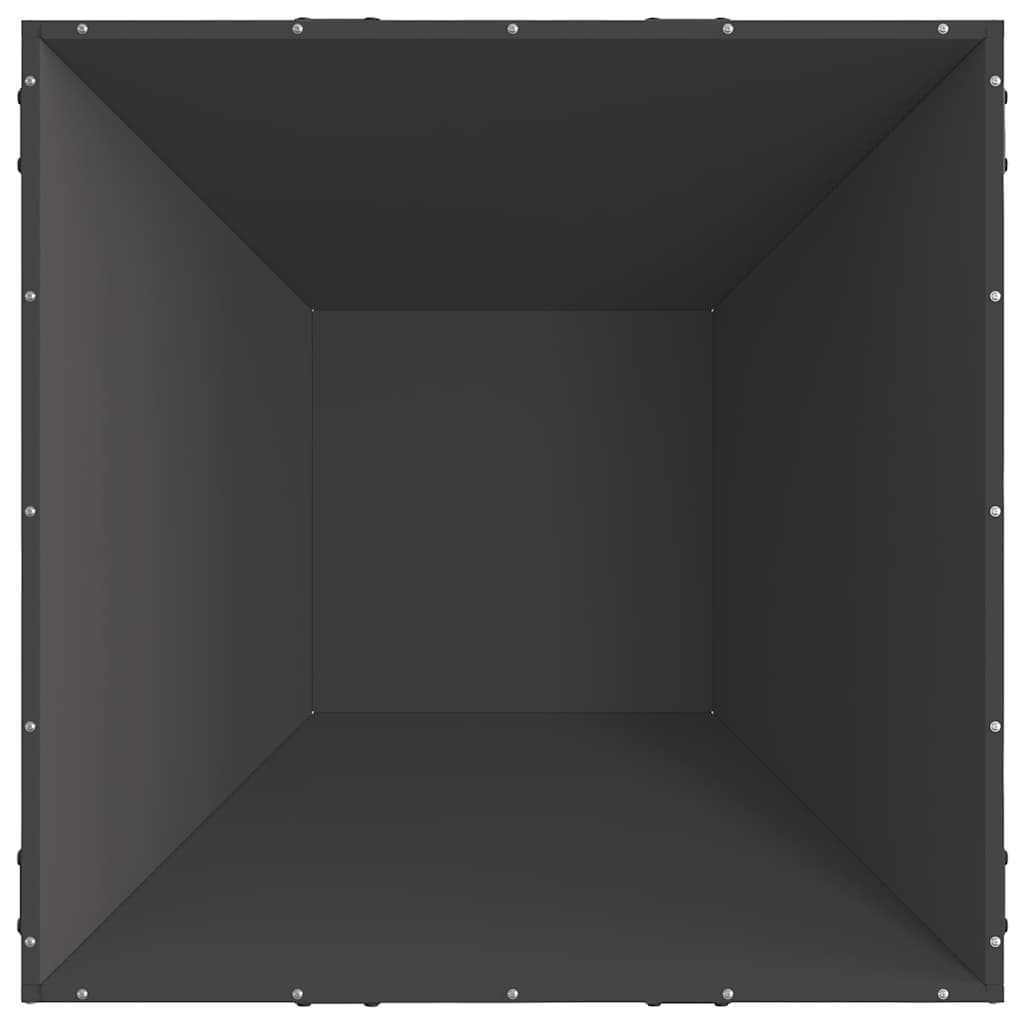Tulisija Musta 80 x 80 x 40 cm Teräs