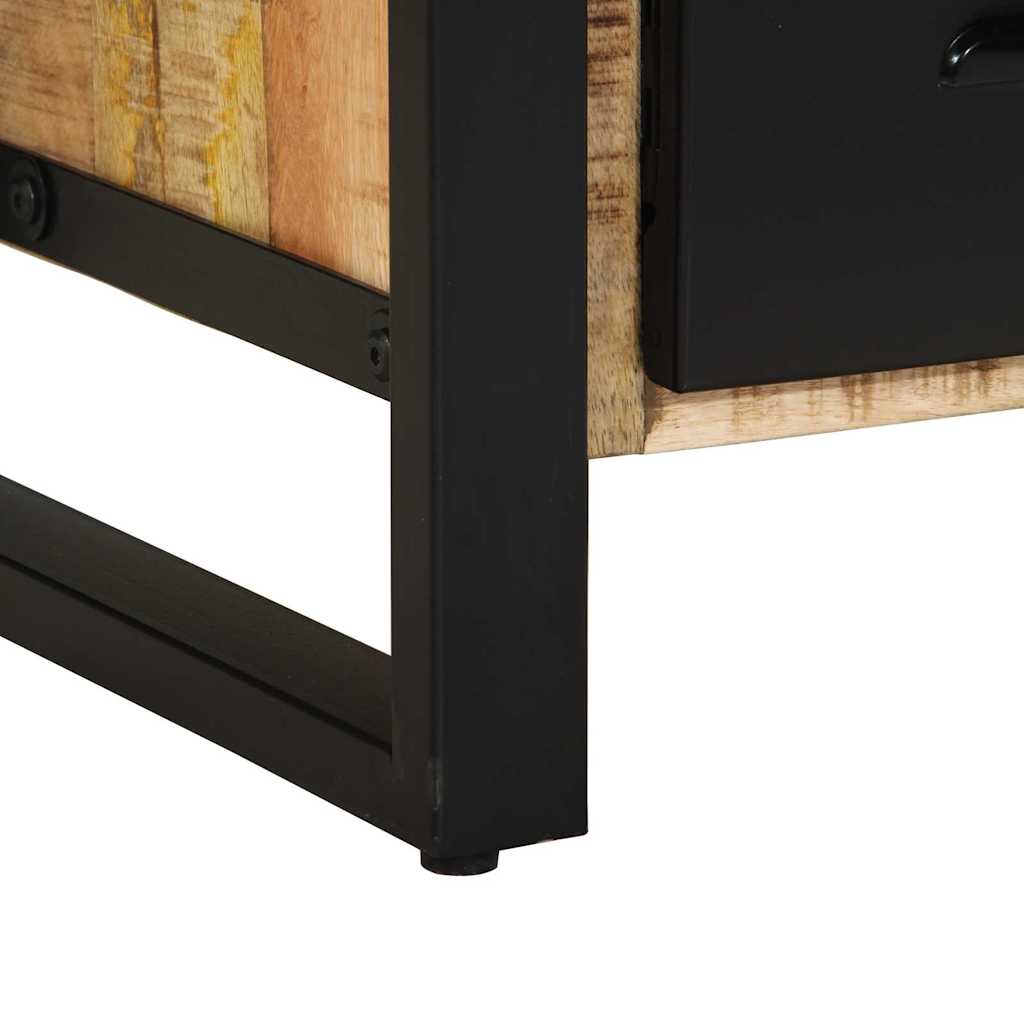 Kylpyhuonekaappi hyllyllä Ruskea 55 x 35 x 60 cm Täysi Mangopuu