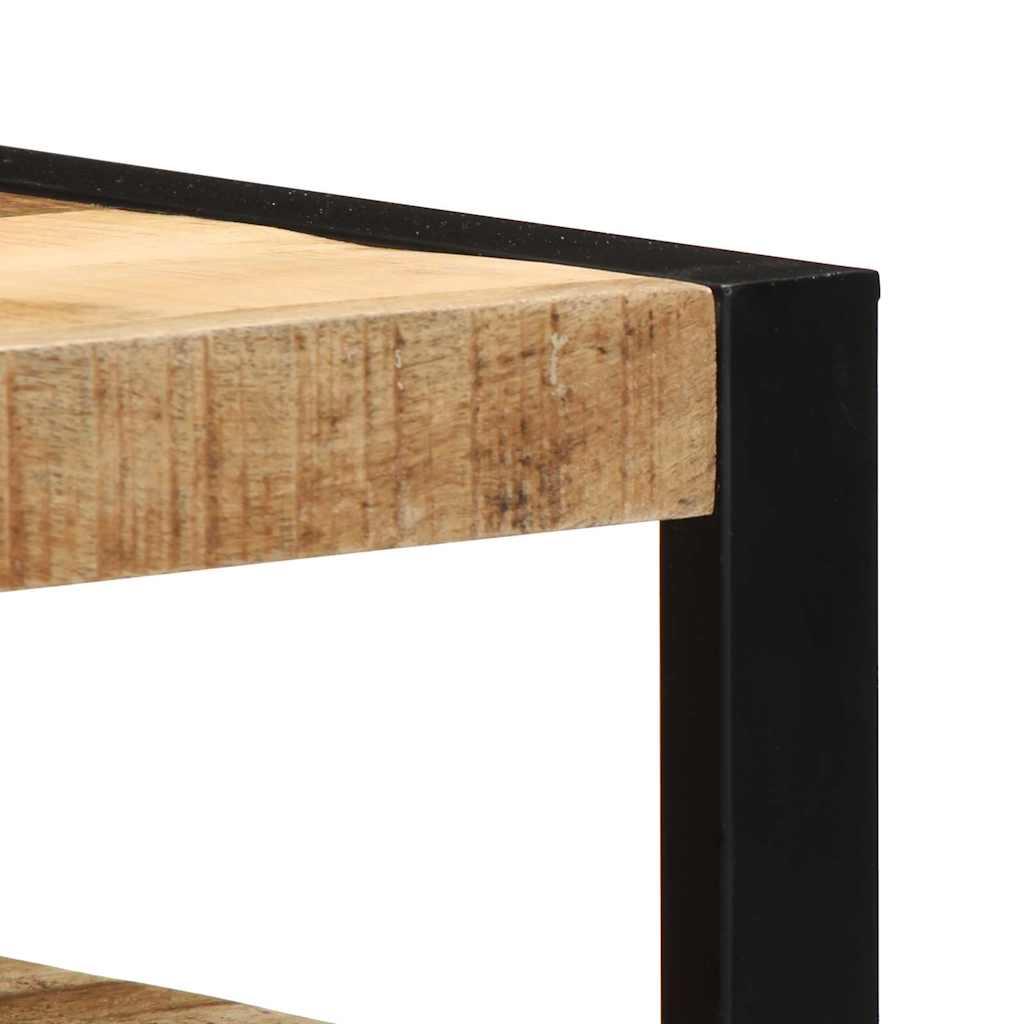 Kylpyhuonekaappi hyllyllä Ruskea 55 x 35 x 60 cm Täysi Mangopuu