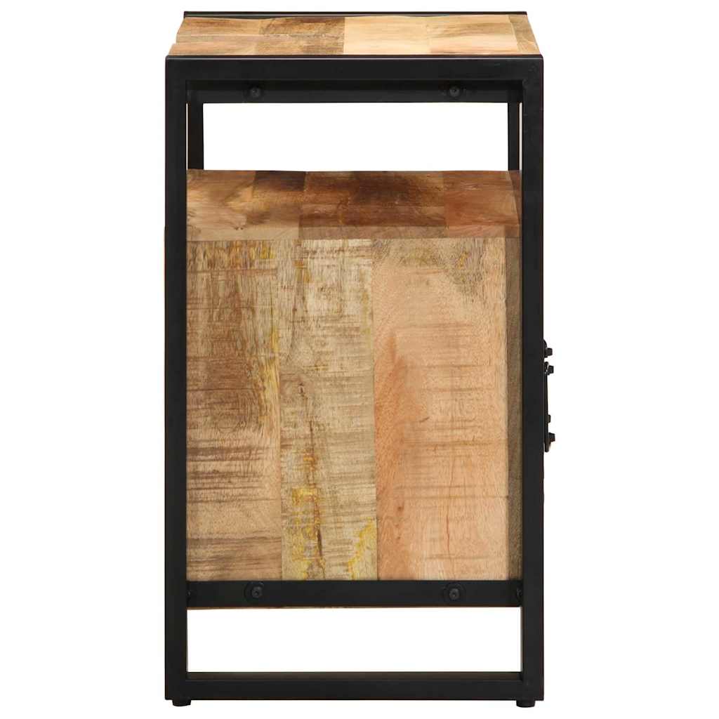 Kylpyhuonekaappi hyllyllä Ruskea 55 x 35 x 60 cm Täysi Mangopuu