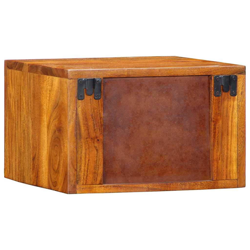Yöpöytäkaappi laatikon kanssa 2 pcs Ruskea 35 x 30 x 22 cm