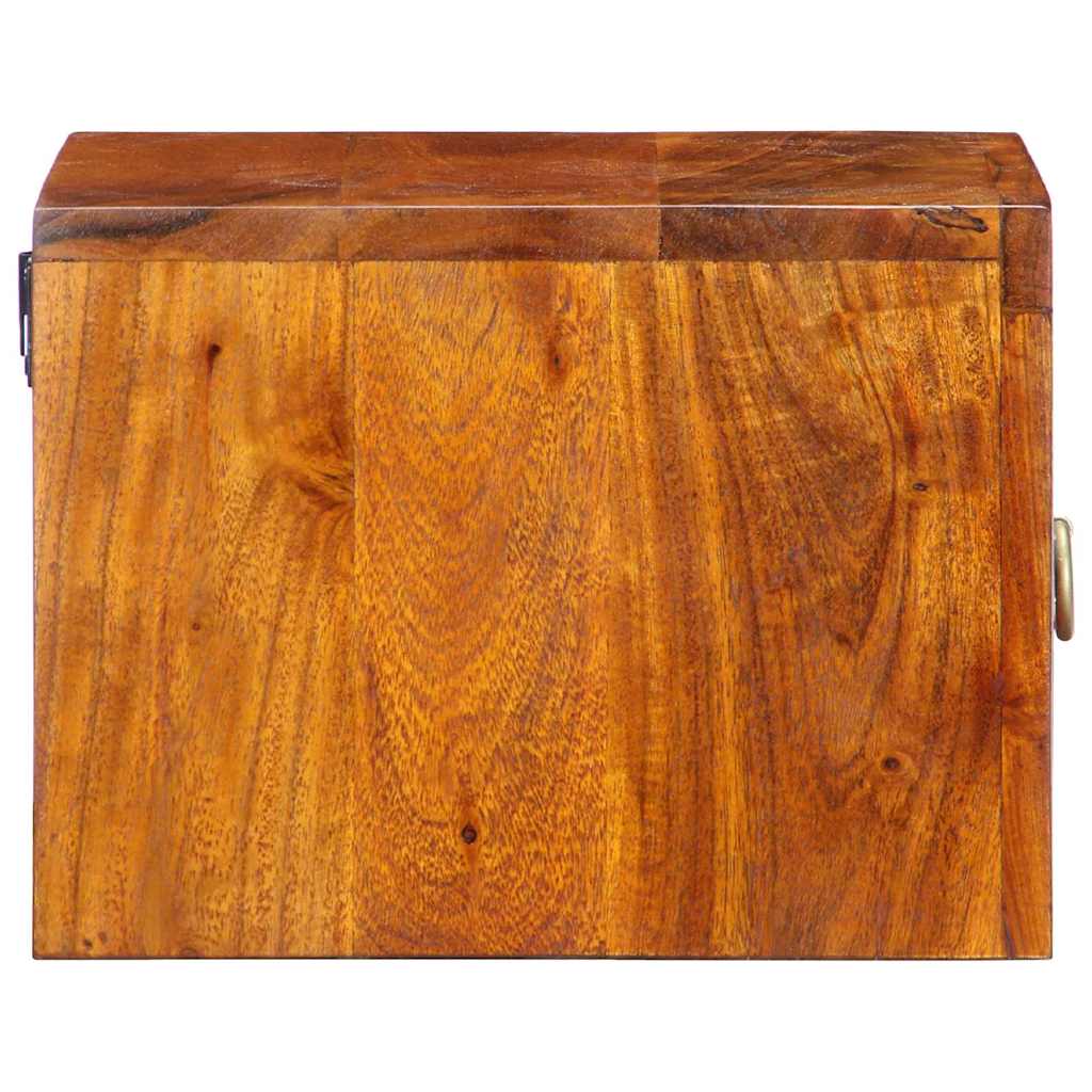 Yöpöytäkaappi laatikon kanssa 2 pcs Ruskea 35 x 30 x 22 cm
