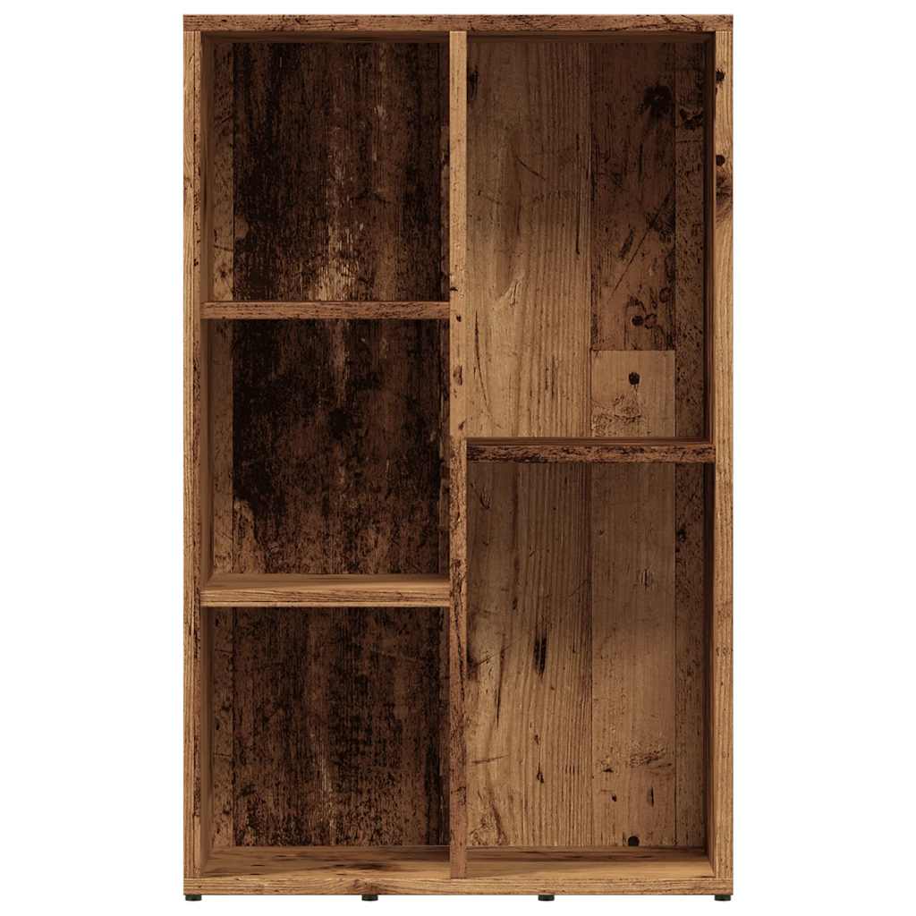Kirjahylly vanha puu 50x25x80 cm tekninen puu