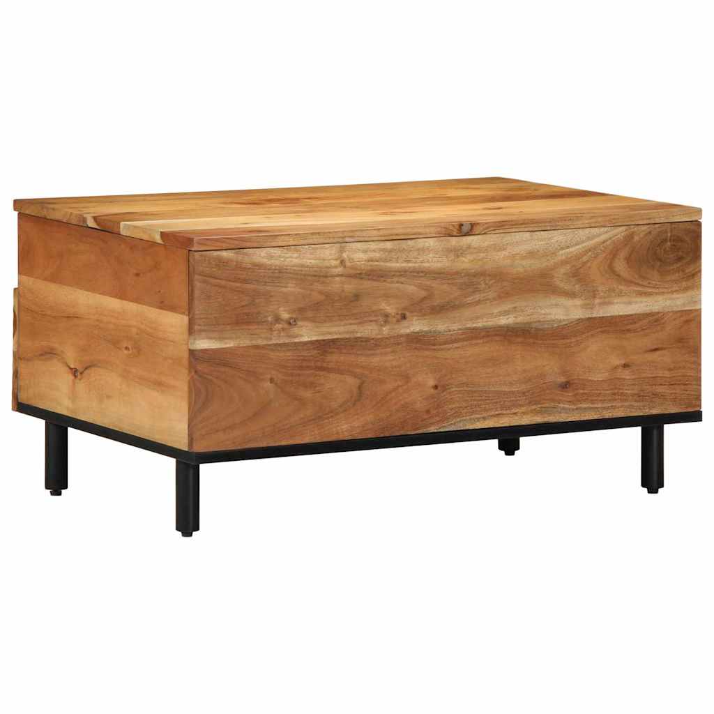 Sohvapöytä Ruskea 80 x 54 x 40 cm Täysi Akaasiapuu