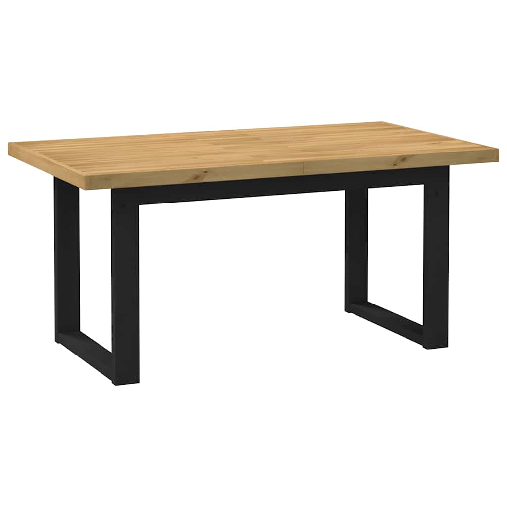 ruokapöytä NOAIN U-muotoiset jalat 160x90x75 cm