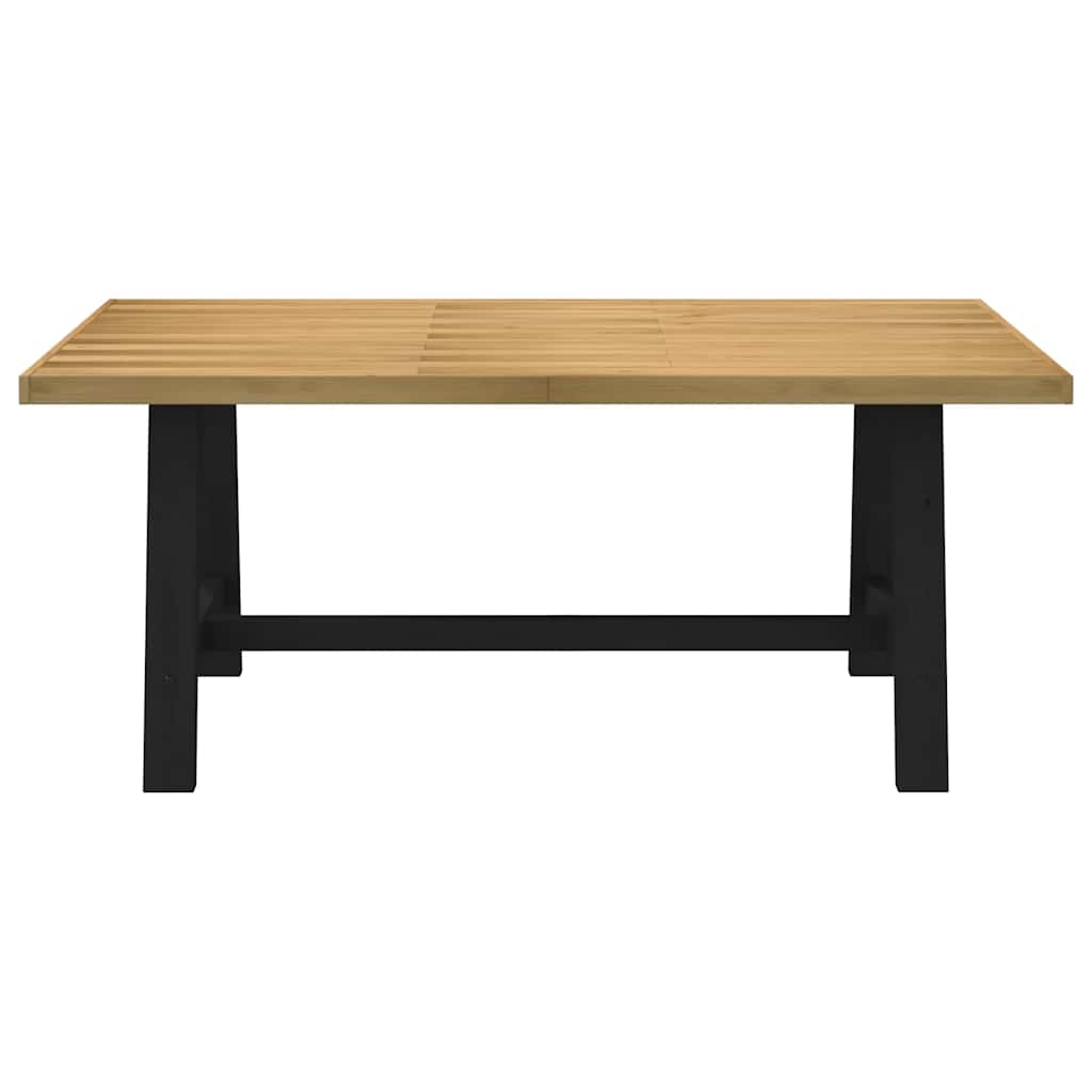 ruokapöytä NOAIN A-muotoiset jalat 180x90x75 cm