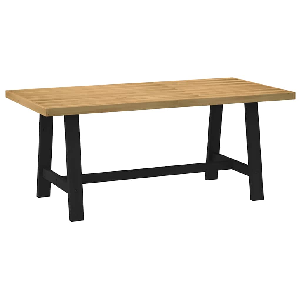 ruokapöytä NOAIN A-muotoiset jalat 180x90x75 cm