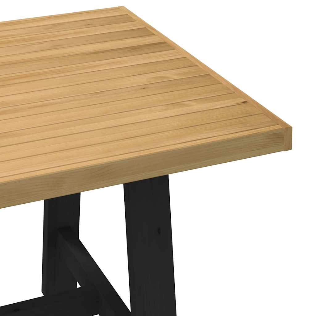 ruokapöytä NOAIN A-muotoiset jalat 180x90x75 cm