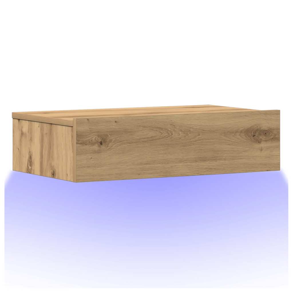 Yöpöytä artesaani tammi 60x35 cm tekninen puu