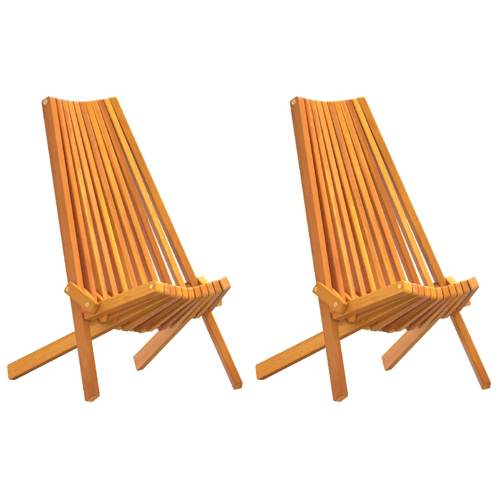 Tuoli 2 pcs Ruskea 69 x 56 x 84 cm Tiheä akasiapuu