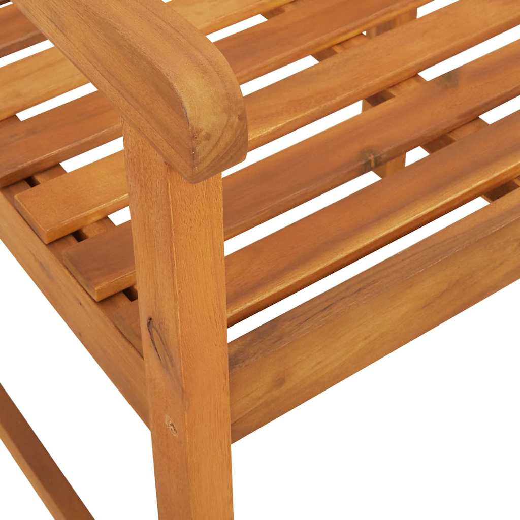 Puutarhan Tuoli 4 pcs 56 x 56 x 90 cm Tiheä akasiapuu