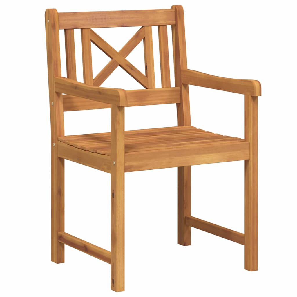 Puutarhan Tuoli 4 pcs 56 x 56 x 90 cm Tiheä akasiapuu
