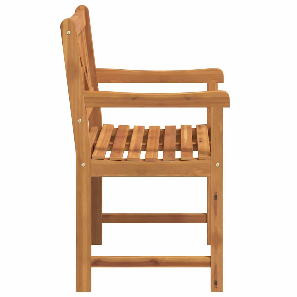 Puutarhan Tuoli 4 pcs 56 x 56 x 90 cm Tiheä akasiapuu