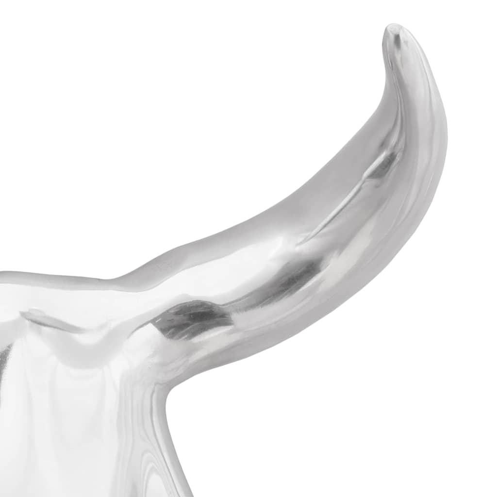 Härkäpääkallo Hopea 34 x 13 x 53 cm Alumiini