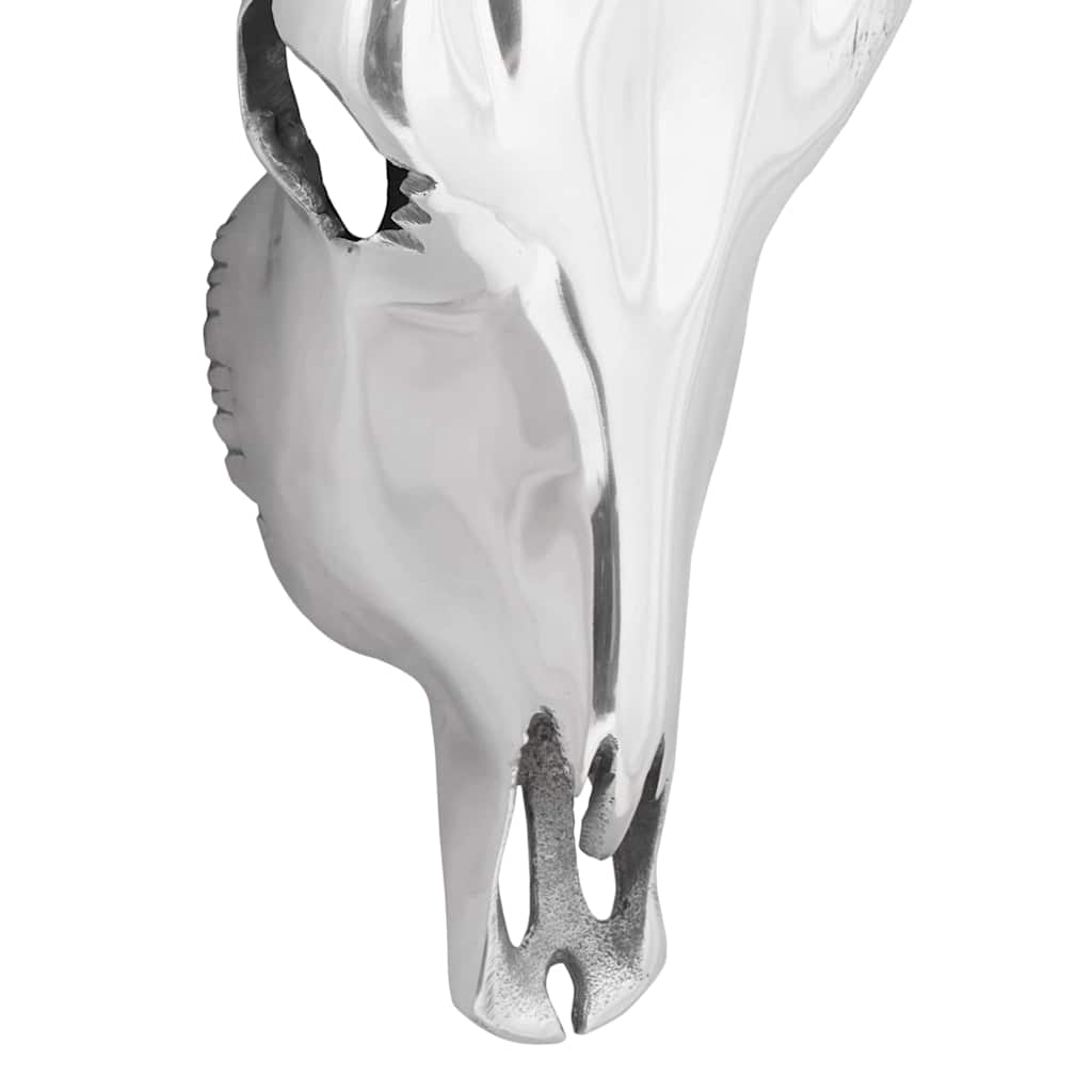 Härkäpääkallo Hopea 34 x 13 x 53 cm Alumiini