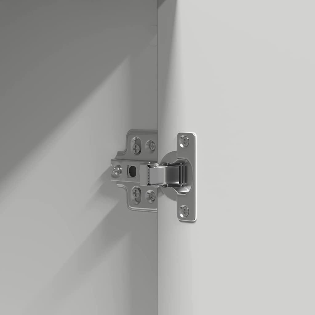 Meikkipöytä ovella Valkoinen 102 x 33 x 135 cm Tekninen puu