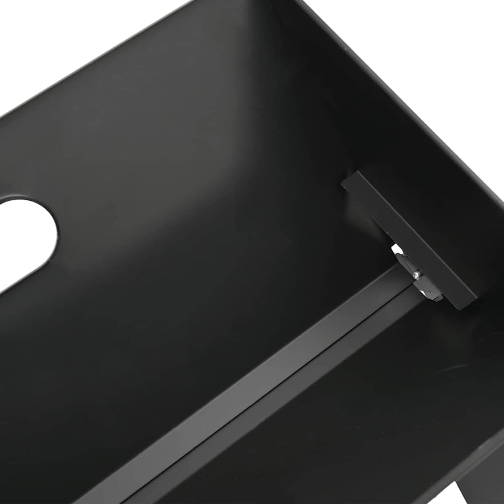 Ulkoilma grilli Musta 46 x 31 x 31 cm Teräs