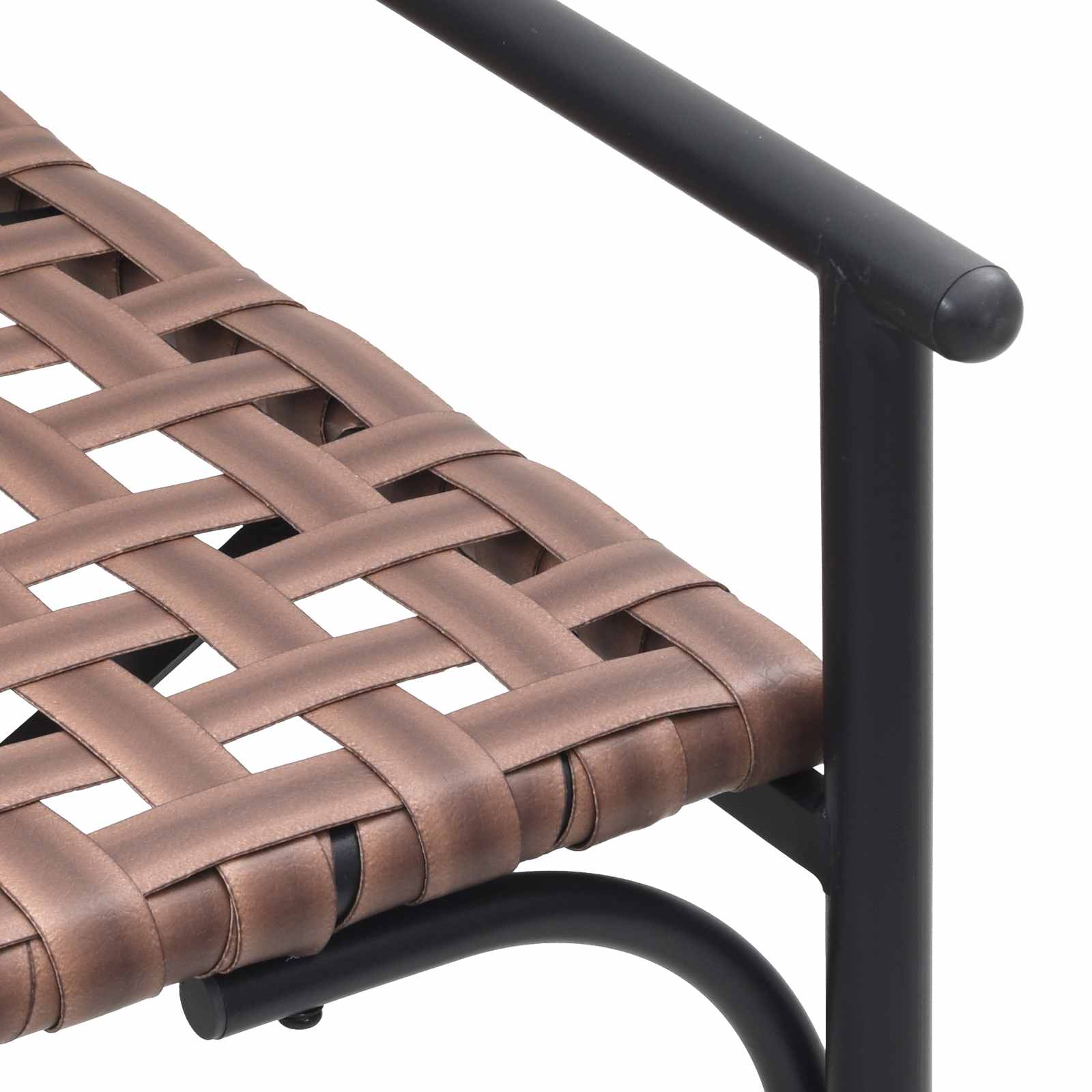 Puutarhan Tuoli Ruskea 110,5 x 79 x 75,5 cm polyrottinki