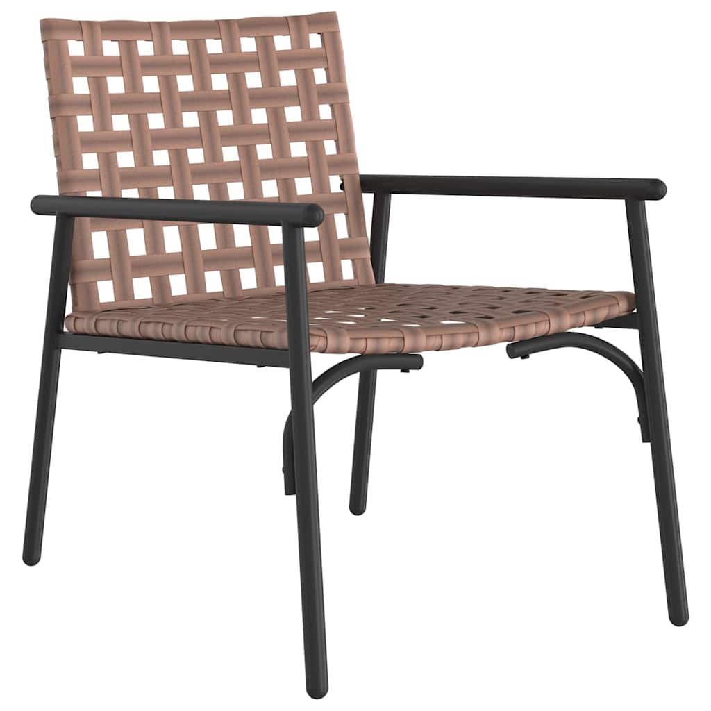 Piharuokailu setti 4 pcs Ruskea polyrottinki