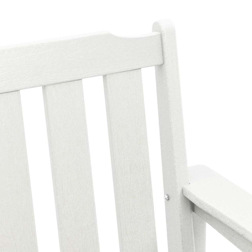 Puutarhan Tuoli 4 pcs Valkoinen 65.5 x 59 x 88 cm Polyeteeni