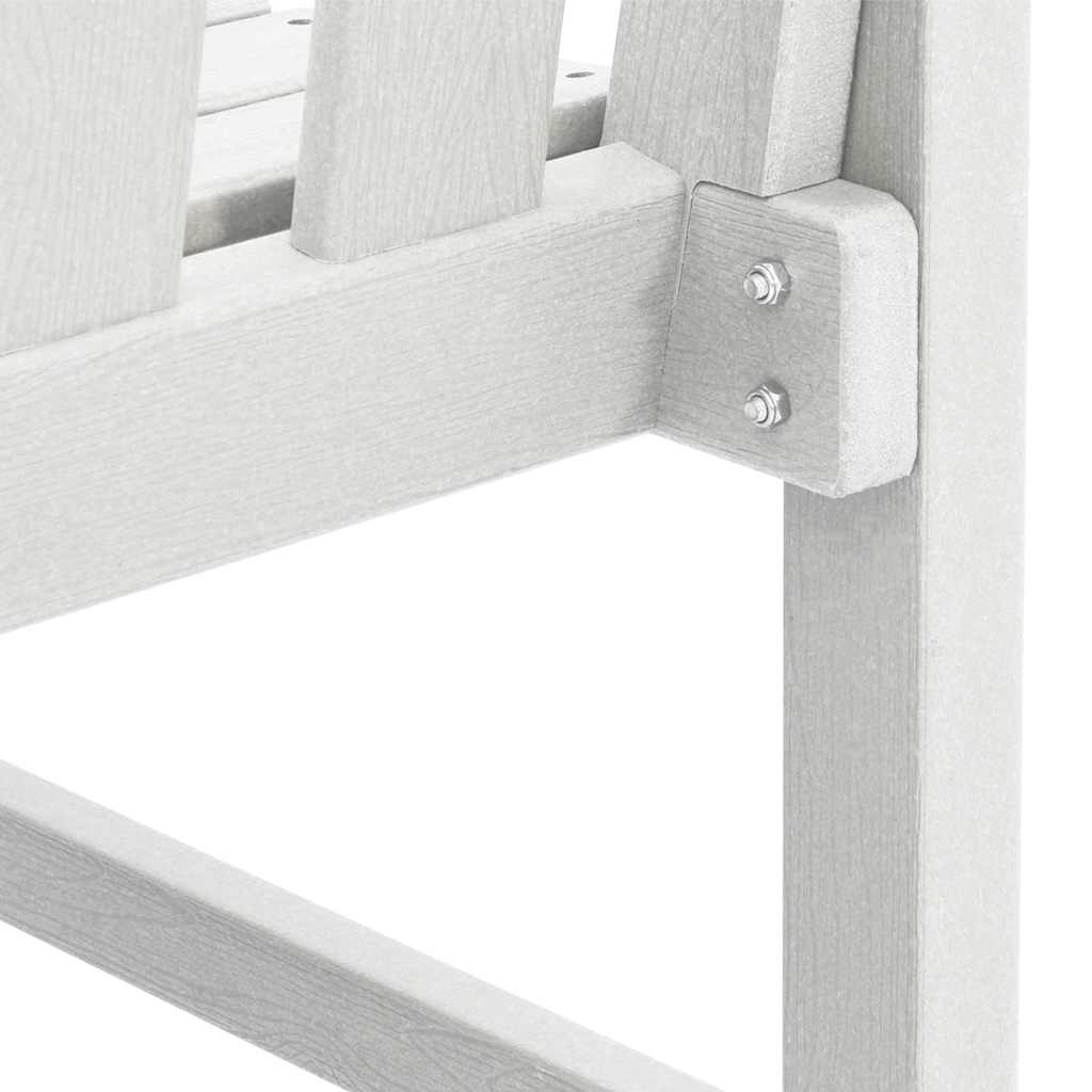 Puutarhan Tuoli 4 pcs Valkoinen 65.5 x 59 x 88 cm Polyeteeni