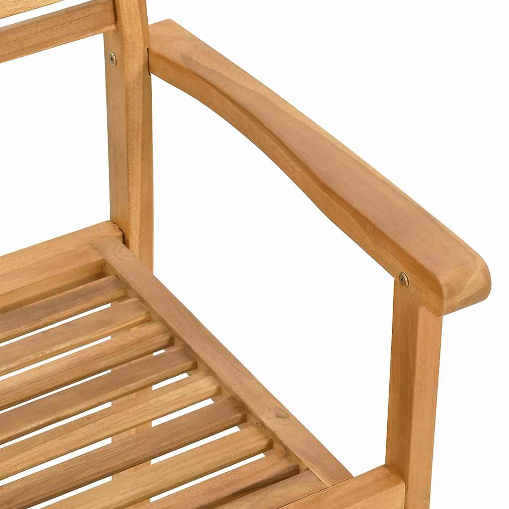 Tuoli 4 pcs Ruskea 56 x 55 x 90.5 cm Tiikkipuu