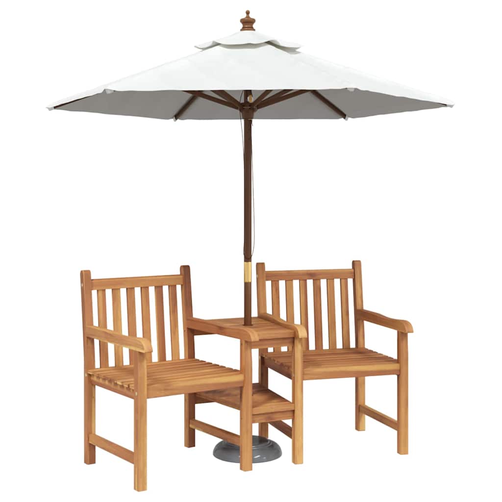 Tuoli Ruskea 152 x 63 x 89 cm Tiikkipuu