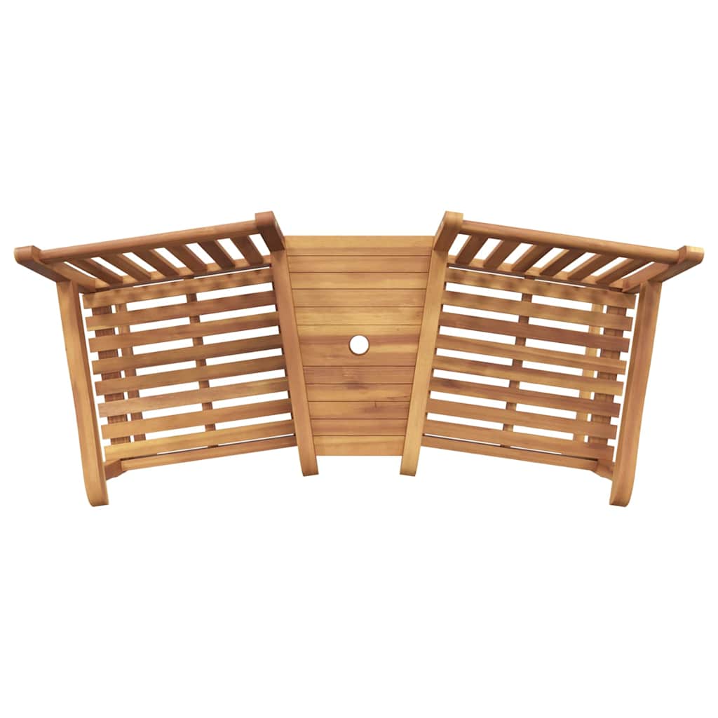 Tuoli Ruskea 152 x 63 x 89 cm Tiikkipuu