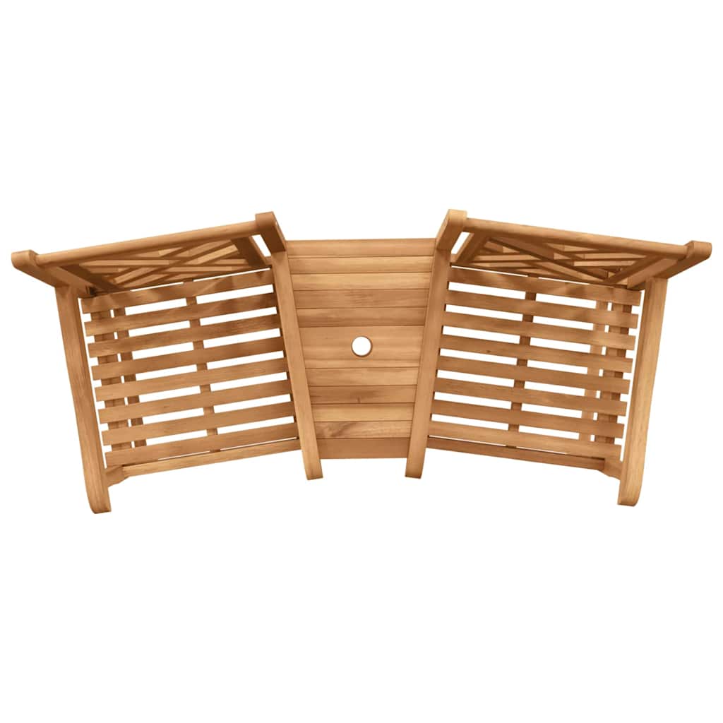 Tuoli Ruskea 152 x 63 x 89 cm Tiikkipuu