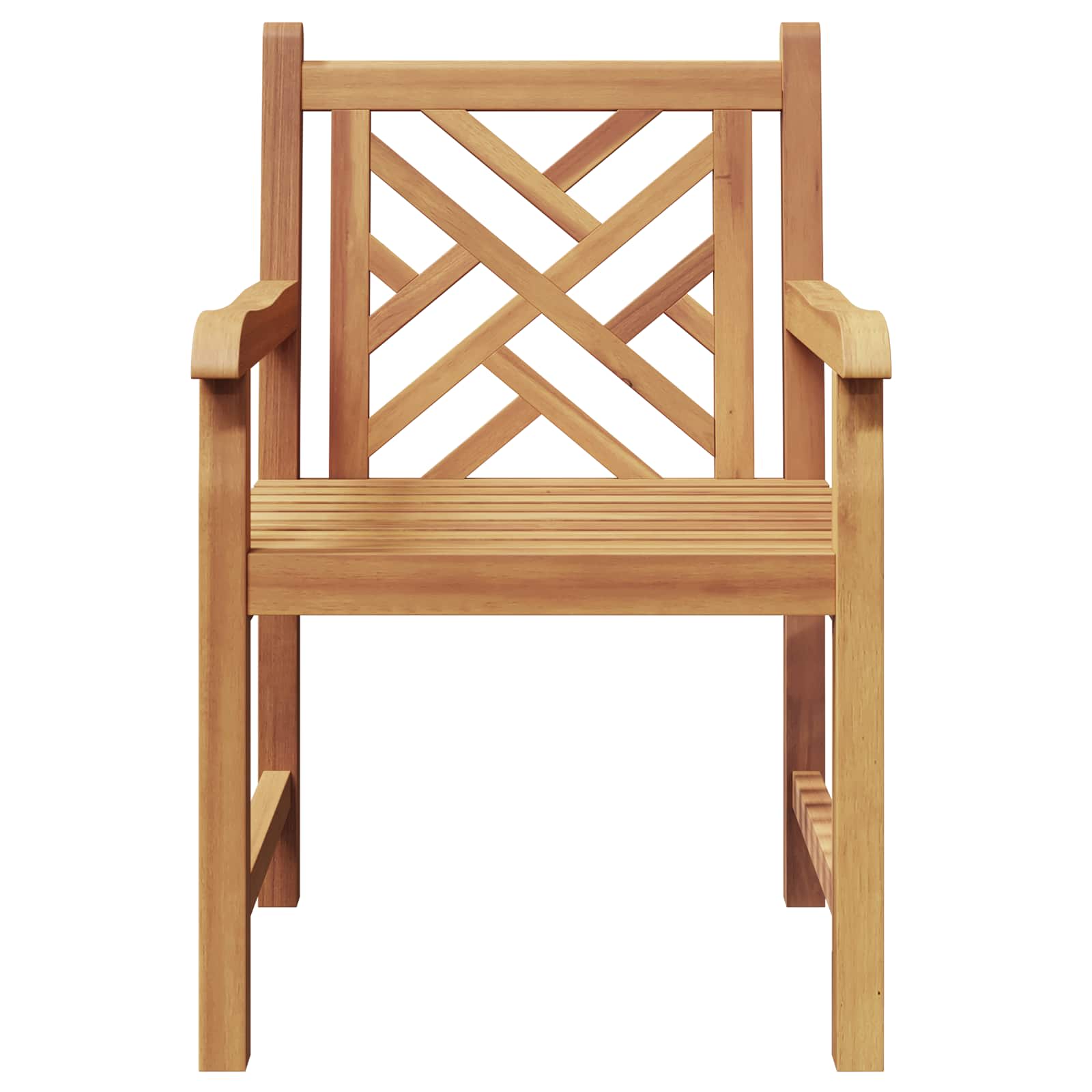 Tuoli 2 pcs Ruskea 60 x 58 x 90 cm Tiikkipuu
