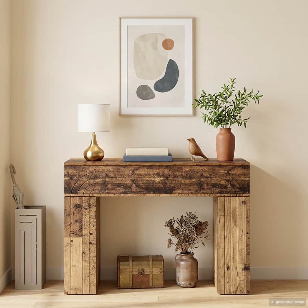 Sohvapöytä Vanha puu 102 x 35 x 75 cm Tekninen puu