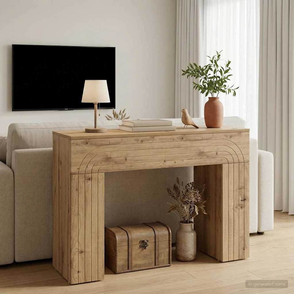 Sohvapöytä Artisaanitammi 102 x 35 x 75 cm Tekninen puu