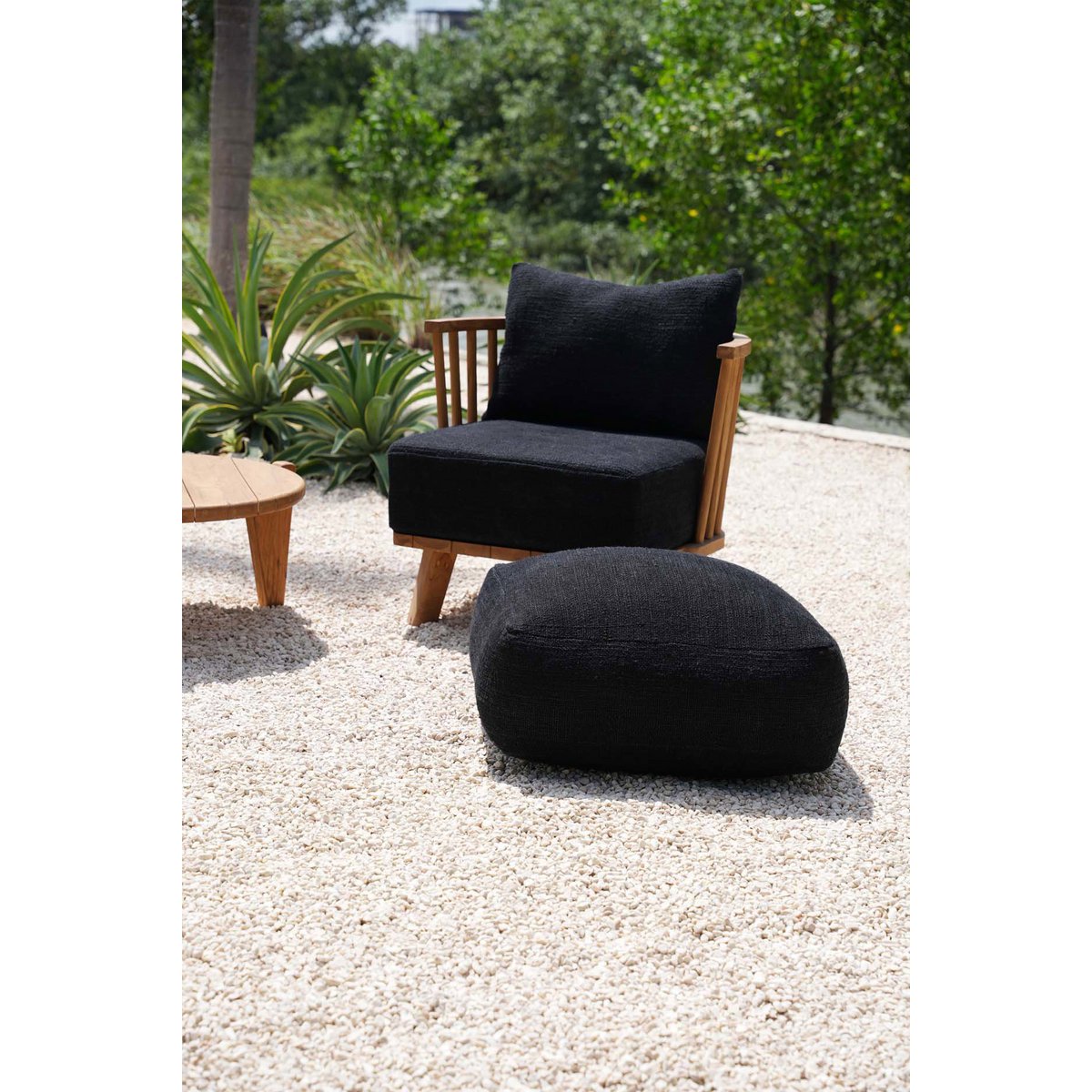 Rahi - THE COMFY POUFFE BLACK