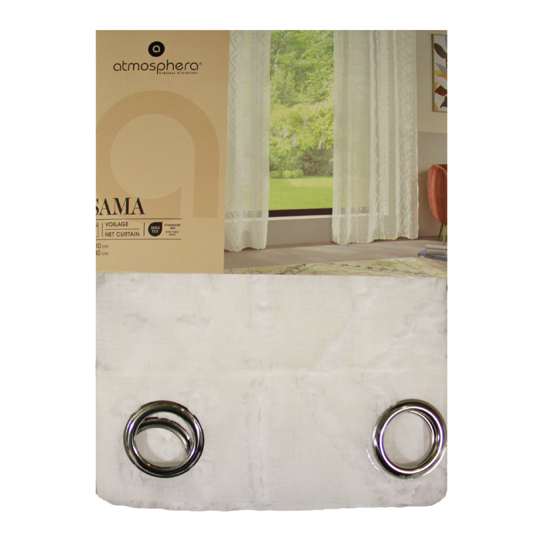 ATMOSPHERA Sama kuvioitu verho 140x240 cm