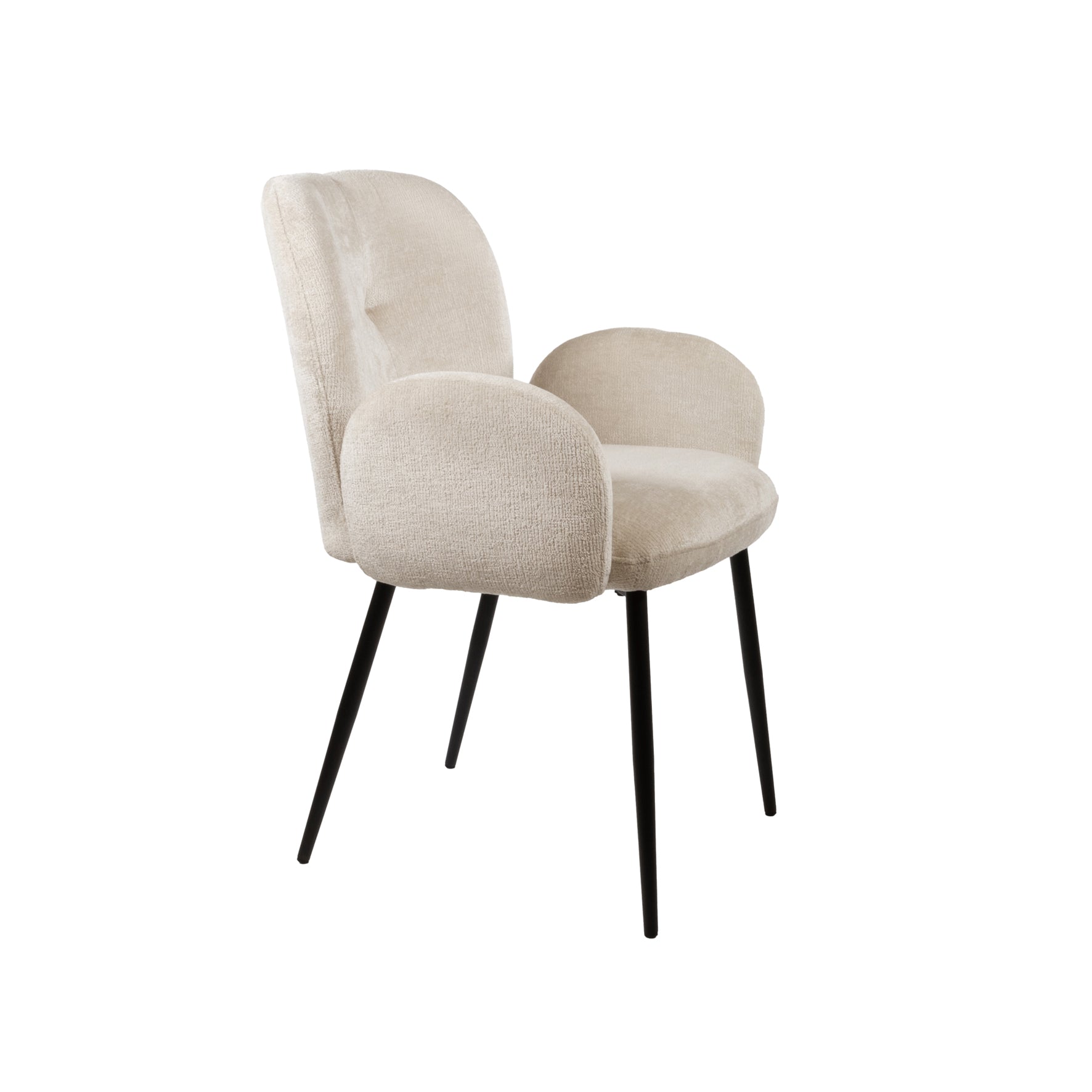 Bobby ruokatuoli - käsinojallinen - Perfect Harmony - Elefantinluu 02 (2 kpl)