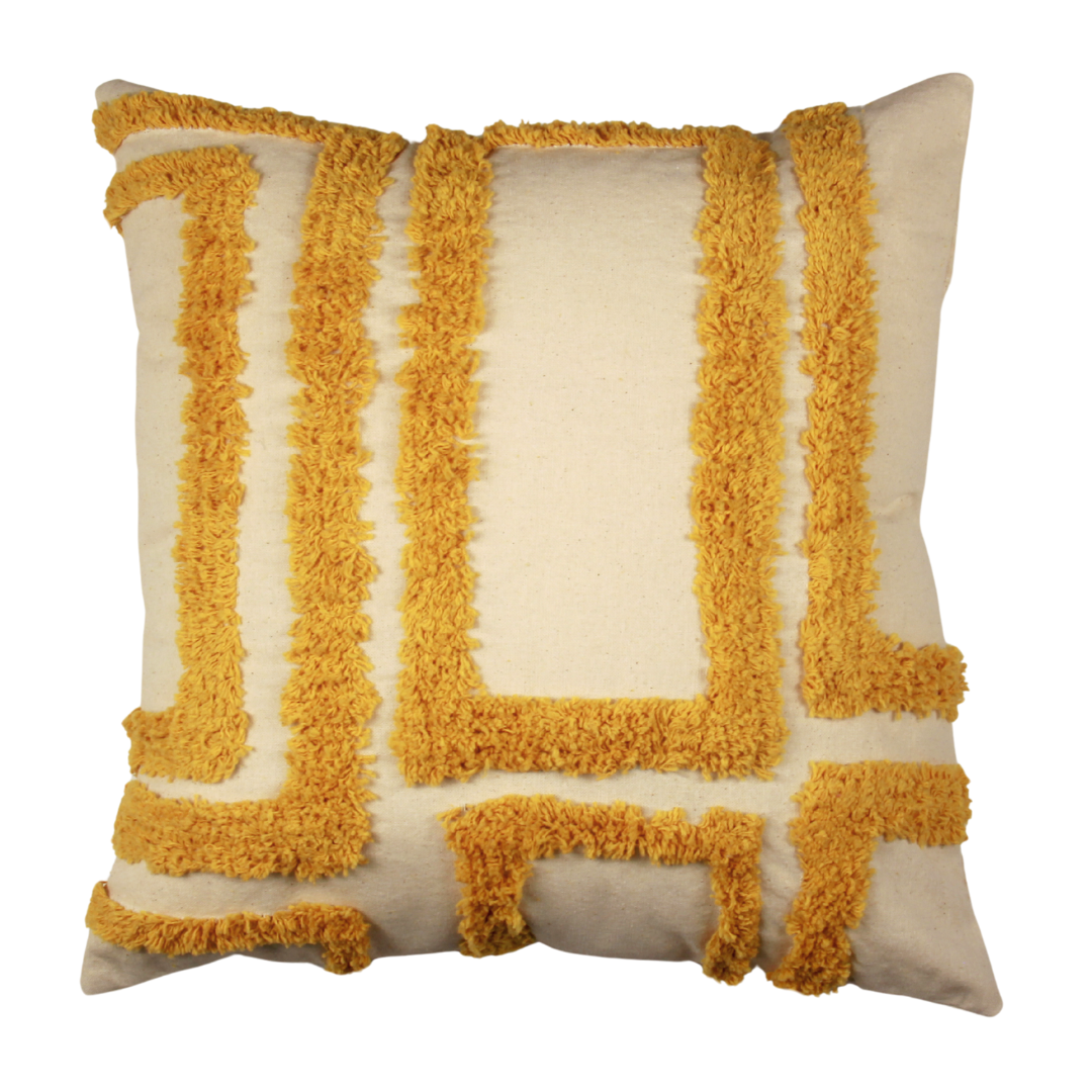 Koristetyynynpäällinen - Yellow Stripes