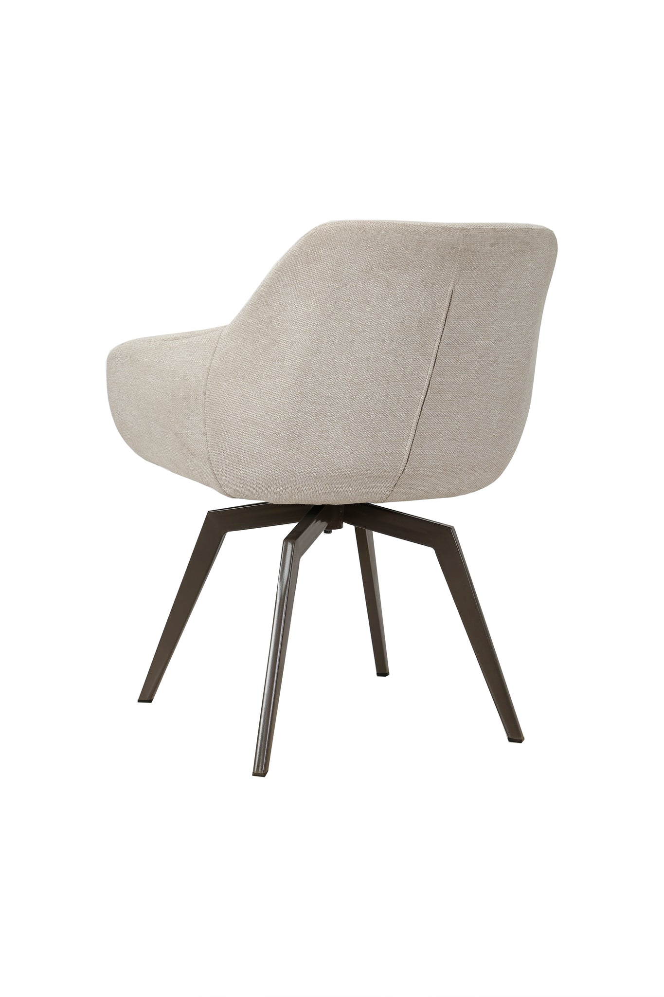 Ruokatuolisetti offwhite, kääntyvällä toiminnolla (2 kpl)