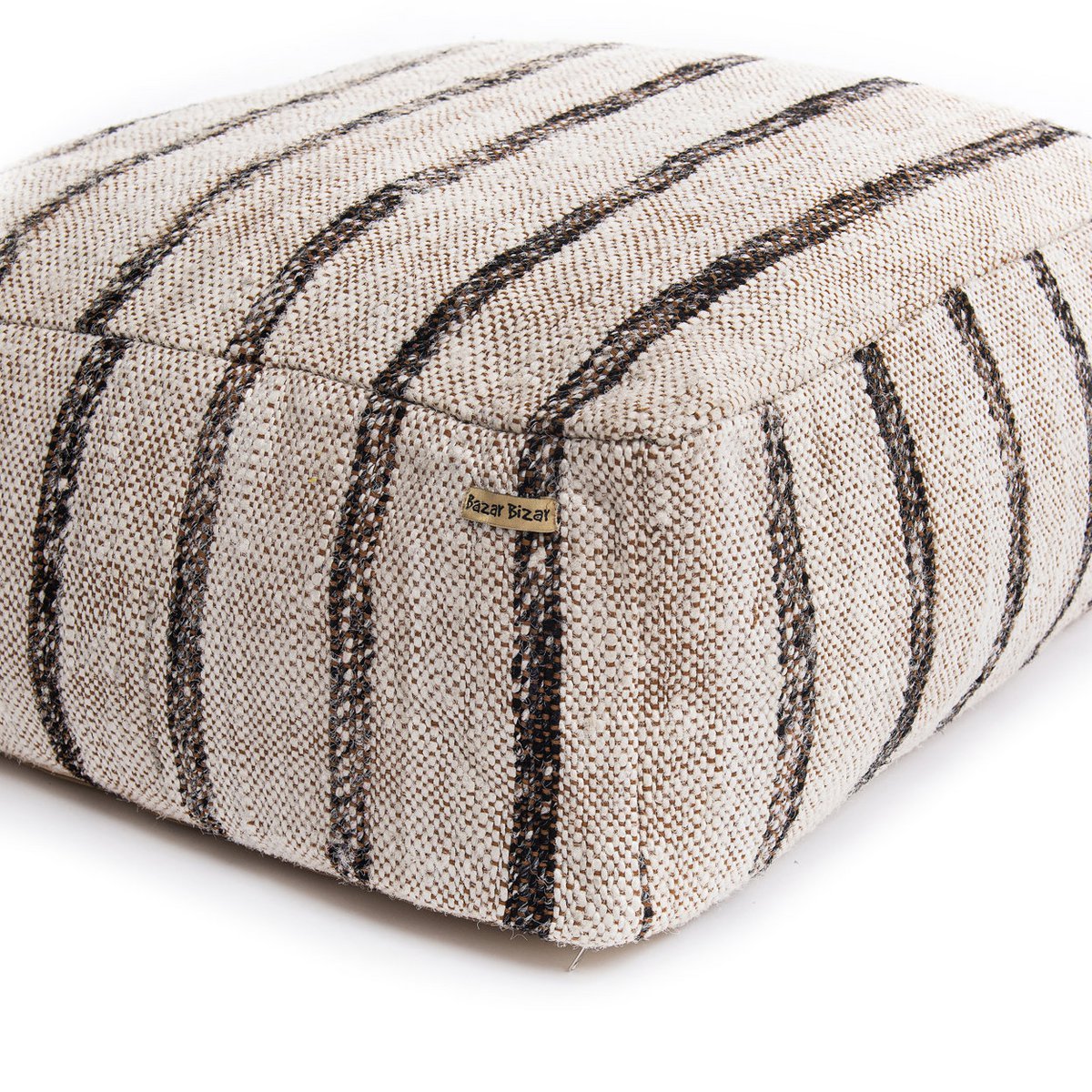 Rahi - THE OH MY GEE POUFFE BOHEMIAN WHITE