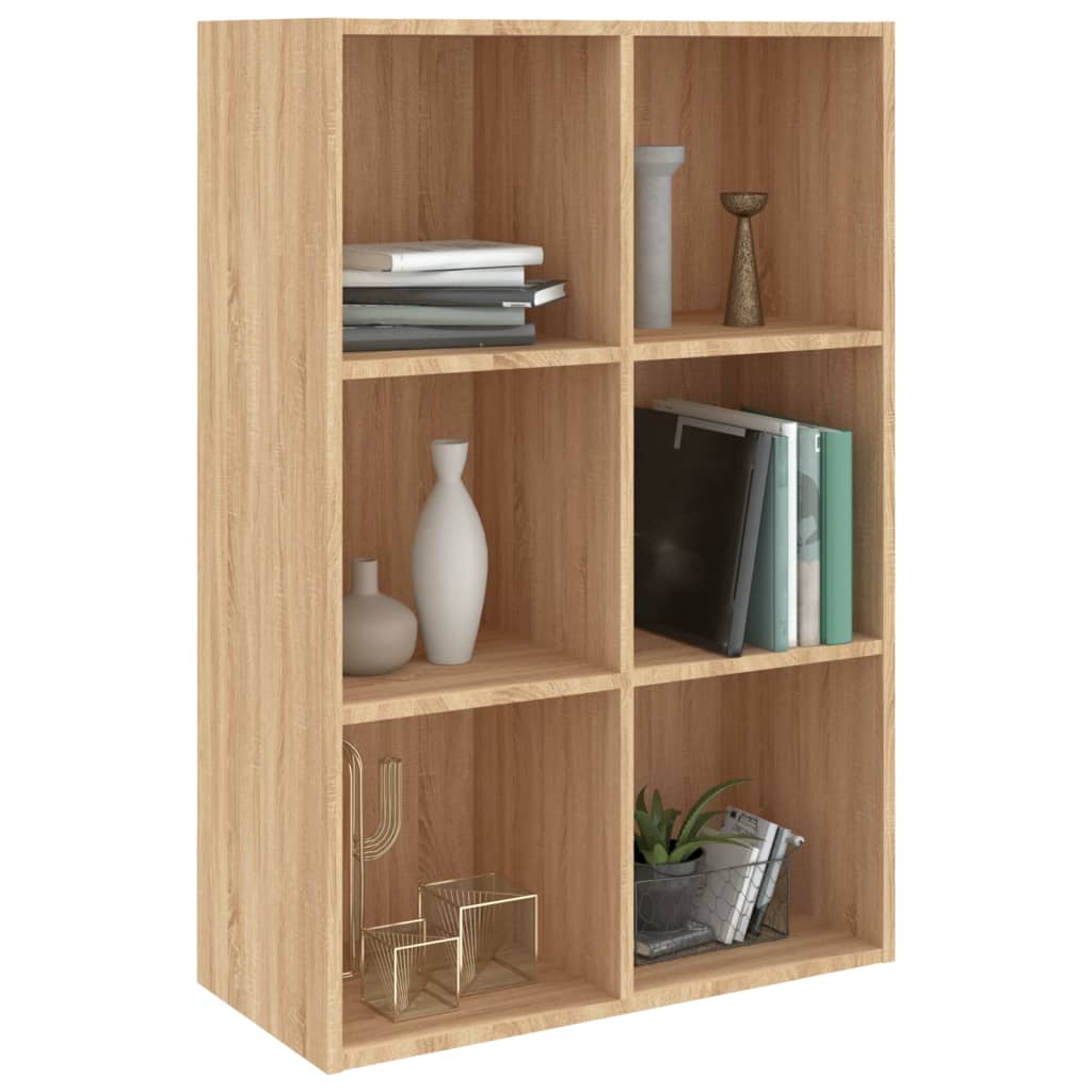 Kirjahylly/Senkki Sonoma Tammi 66X30X97,8 Cm Lastulevy