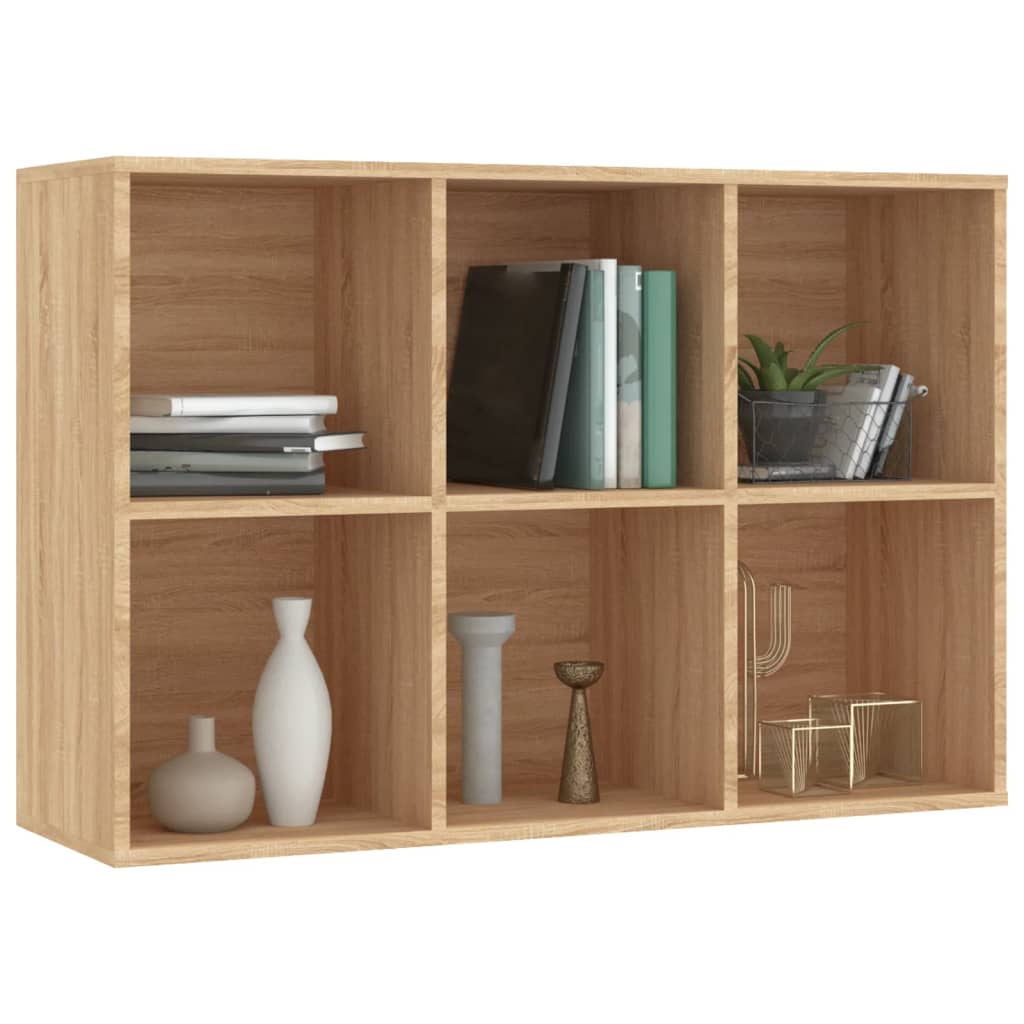 Kirjahylly/Senkki Sonoma Tammi 66X30X97,8 Cm Lastulevy