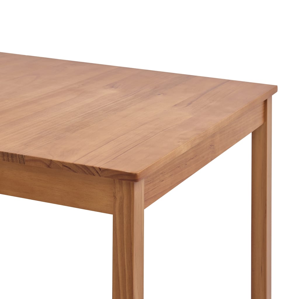 Ruokapöytä Hunajanruskea 180X90X73 Cm Mänty